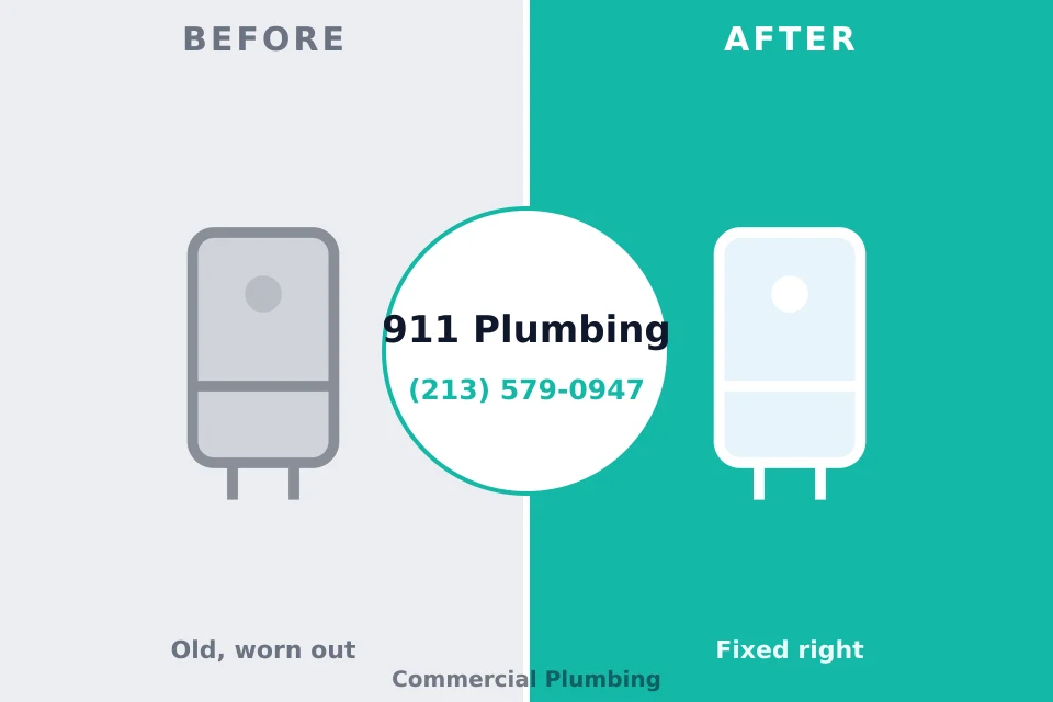 Before and after: plumbing repair Shongopovi, AZ